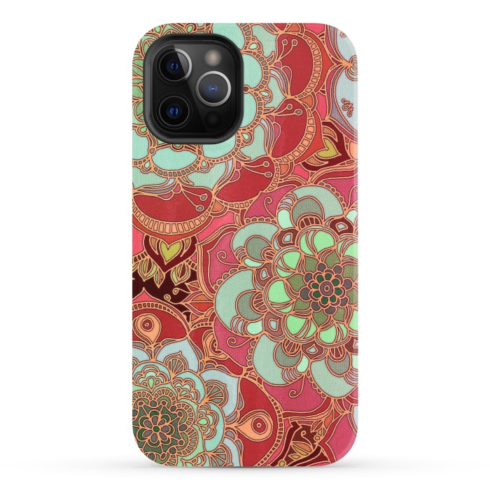 iPhone 12 Pro StrongFit Baroque Obsession 2 by Micklyn Le Feuvre