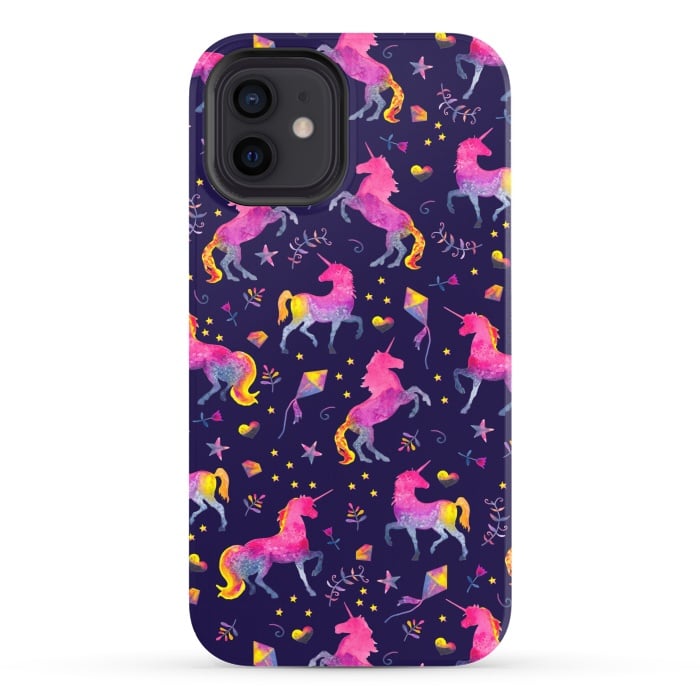 iPhone 12 StrongFit Unicorn Jubliee by gingerlique