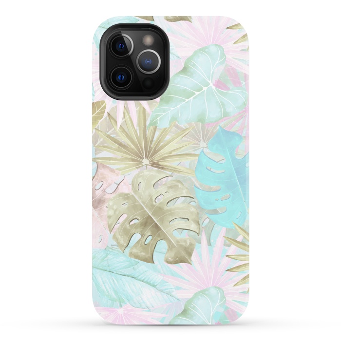 iPhone 12 Pro StrongFit My Sepia Aloha Jungle Garden by  Utart