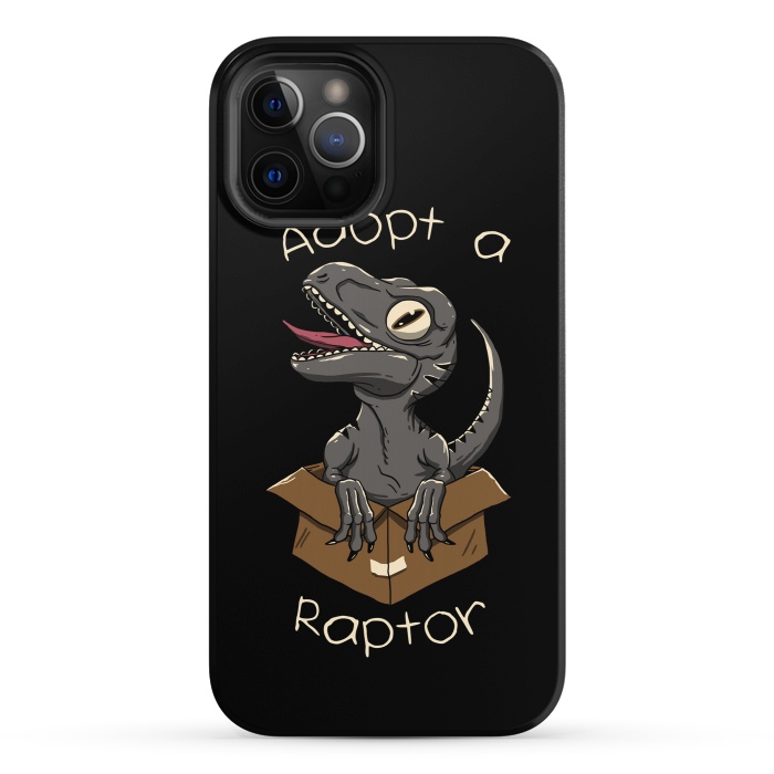 iPhone 12 Pro StrongFit Adopt a Raptor by Vincent Patrick Trinidad