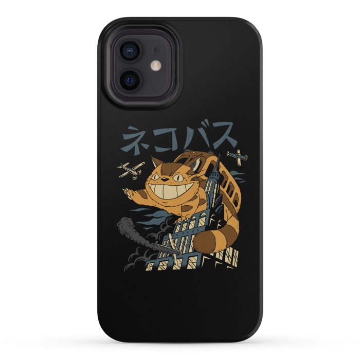 iPhone 12 mini StrongFit Cat Bus Kong by Vincent Patrick Trinidad