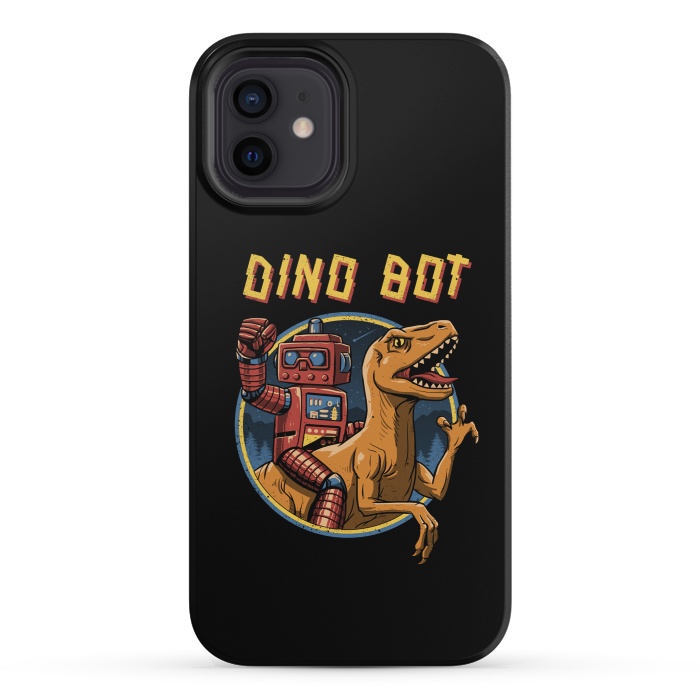 iPhone 12 mini StrongFit Dino Bot by Vincent Patrick Trinidad