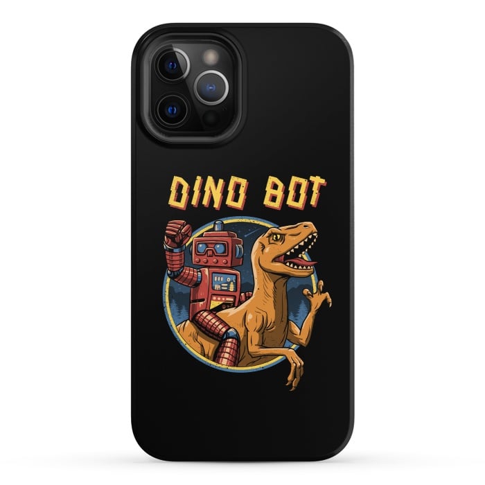 iPhone 12 Pro StrongFit Dino Bot by Vincent Patrick Trinidad
