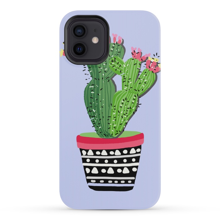 iPhone 12 mini StrongFit Cacti Love 4 by MUKTA LATA BARUA