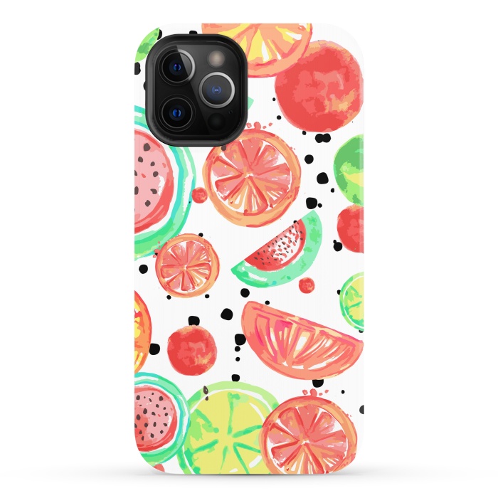 iPhone 12 Pro StrongFit Summer Fruit Crush by MUKTA LATA BARUA