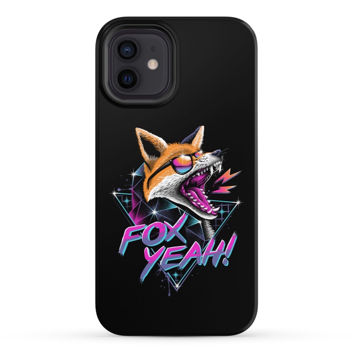 iPhone 12 StrongFit Fox Yeah! by Vincent Patrick Trinidad