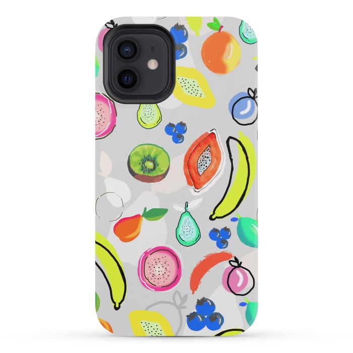 iPhone 12 mini StrongFit Summer Fruits  by MUKTA LATA BARUA