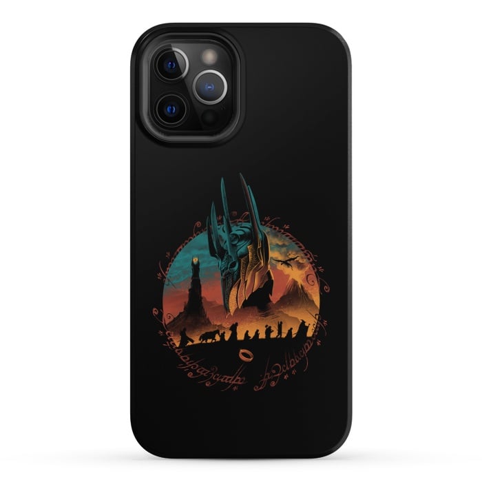 iPhone 12 Pro StrongFit Middle Earth Quest by Vincent Patrick Trinidad
