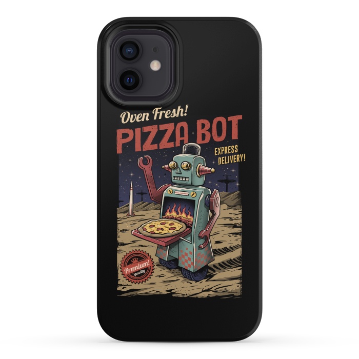 iPhone 12 mini StrongFit Pizza Bot by Vincent Patrick Trinidad
