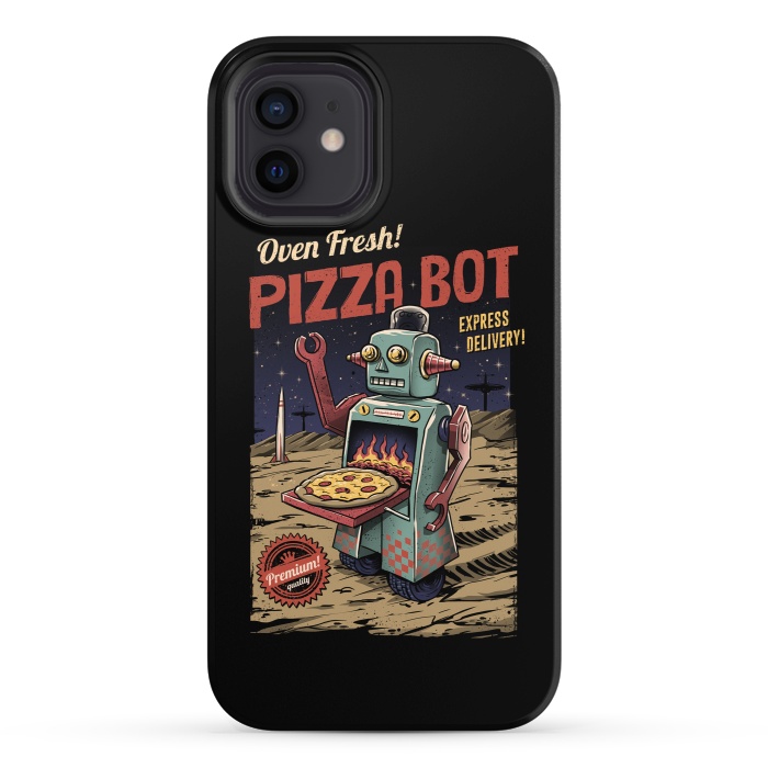 iPhone 12 StrongFit Pizza Bot by Vincent Patrick Trinidad