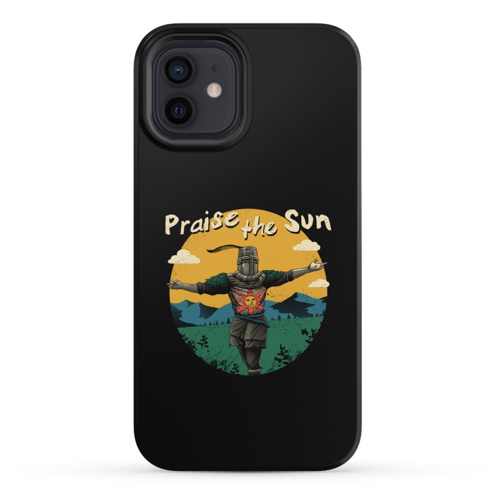 iPhone 12 mini StrongFit The Sound of Dark Souls (Praise the Sun) by Vincent Patrick Trinidad
