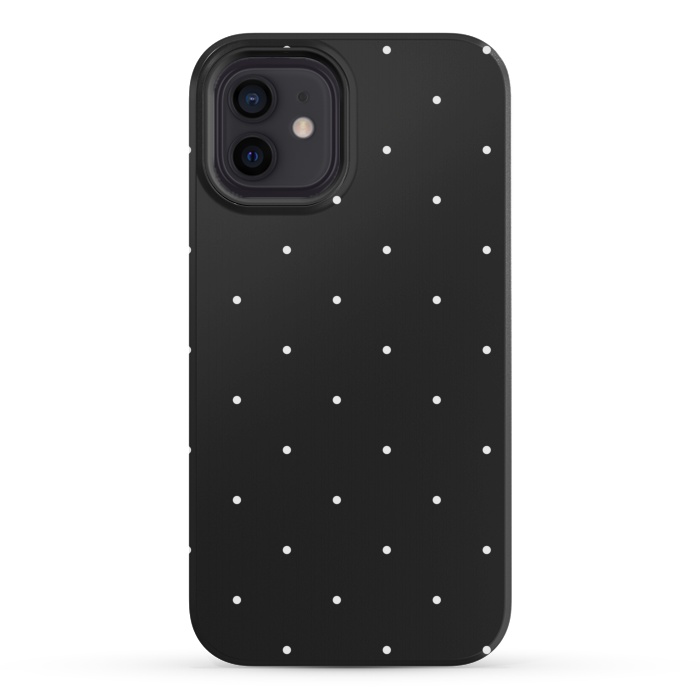 iPhone 12 mini StrongFit small dots by Vincent Patrick Trinidad