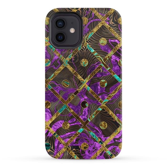 iPhone 12 mini StrongFit Pattern LXXXV by Art Design Works
