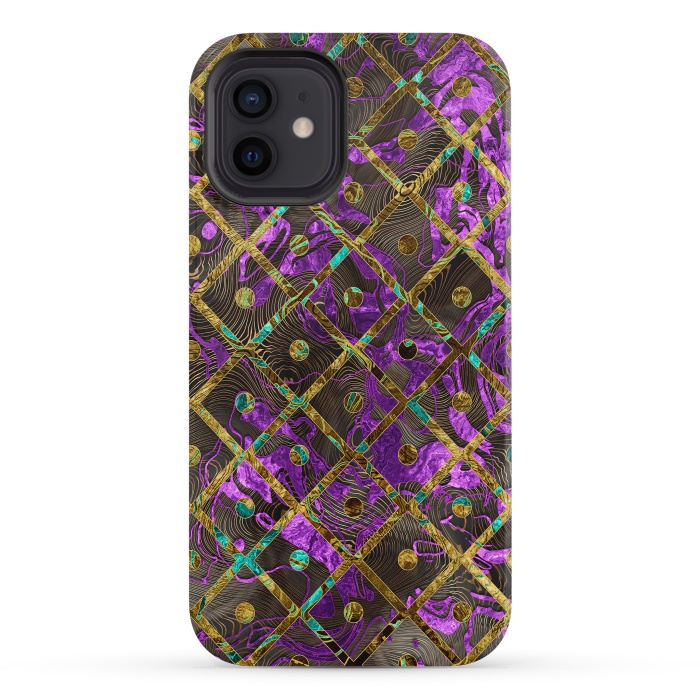 iPhone 12 mini StrongFit Pattern LXXX V by Art Design Works