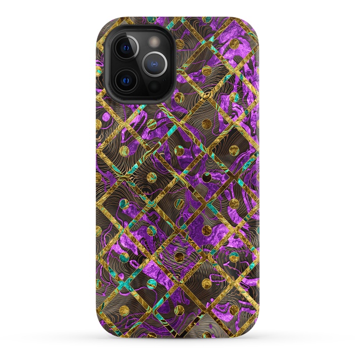 iPhone 12 Pro StrongFit Pattern LXXX V by Art Design Works