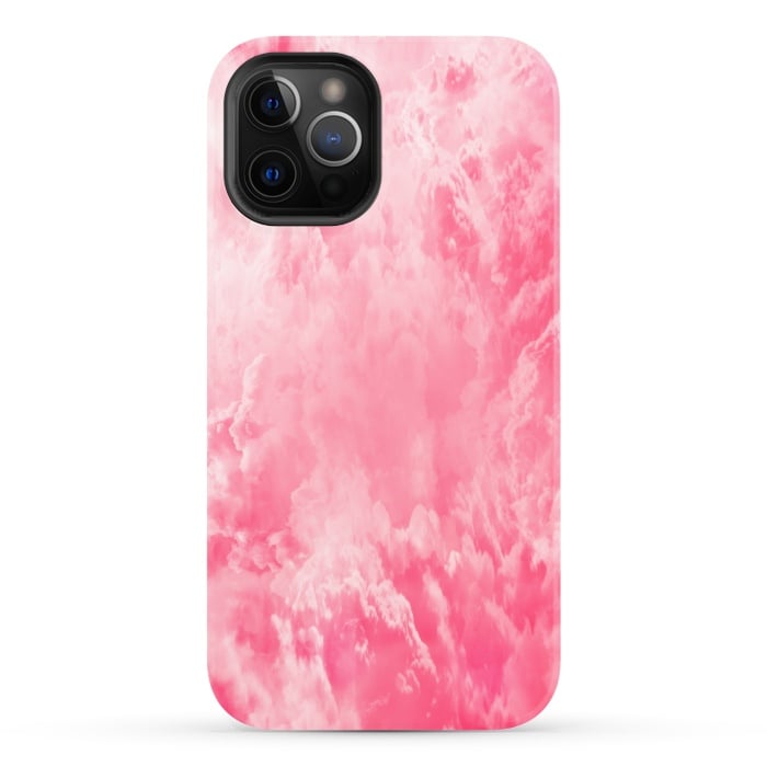 iPhone 12 Pro StrongFit Pink clouds by Jms