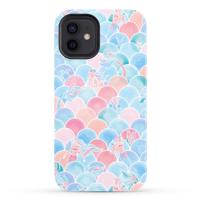 iPhone 12 StrongFit Bubbly Sunset Ocean by gingerlique