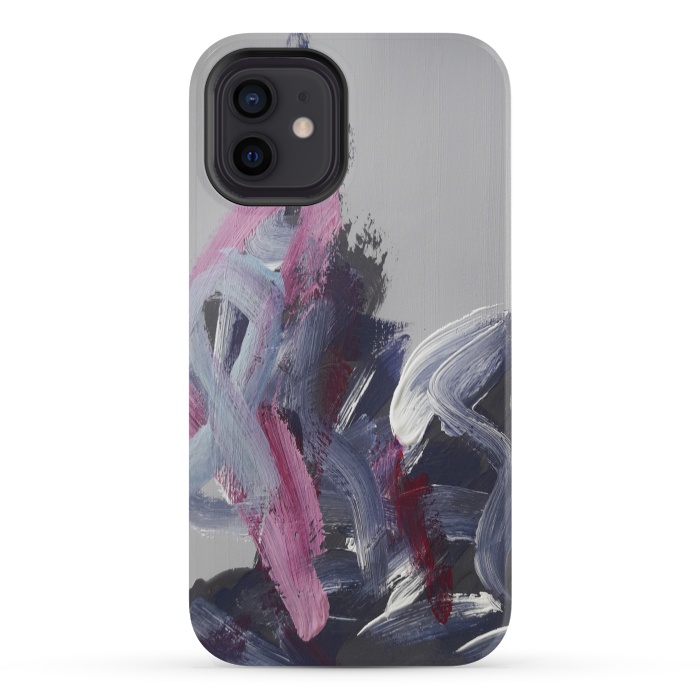 iPhone 12 mini StrongFit Storm I by Nuria Lago