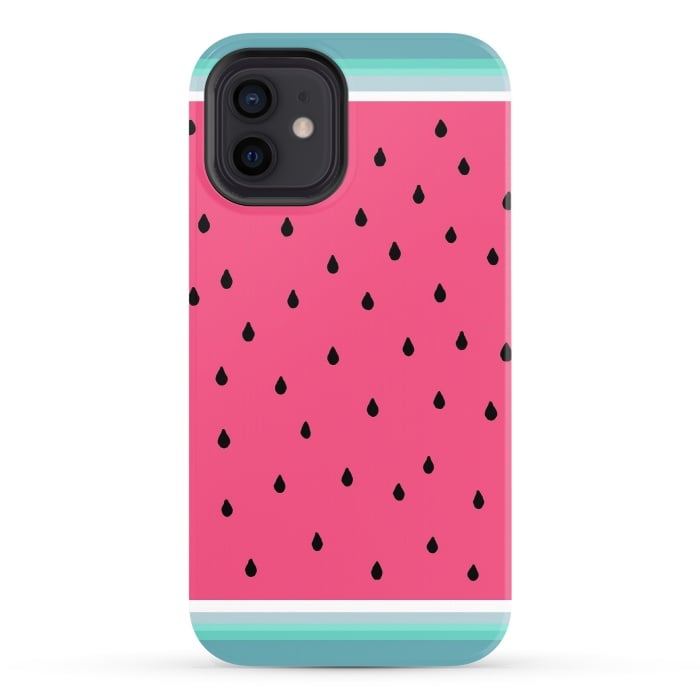 iPhone 12 StrongFit Watermellon Glam by ''CVogiatzi.