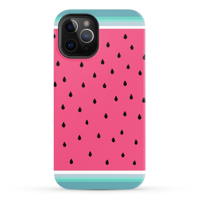 iPhone 12 Pro StrongFit Watermellon Glam by ''CVogiatzi.