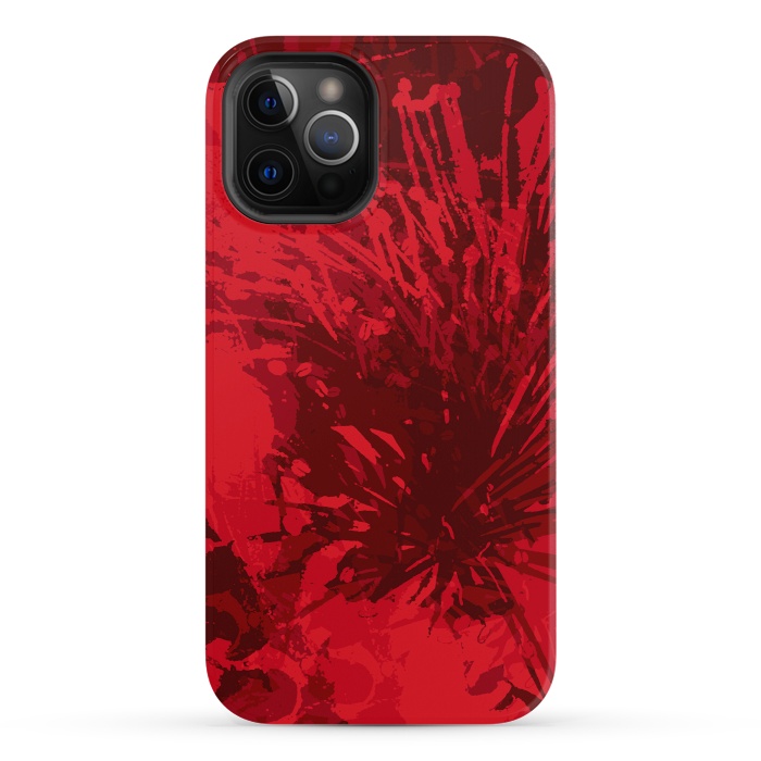 iPhone 12 Pro StrongFit Satori in Red by Majoih