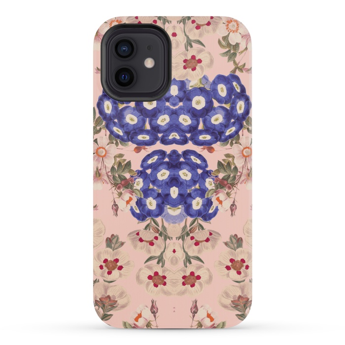 iPhone 12 mini StrongFit Soft Florals by Zala Farah