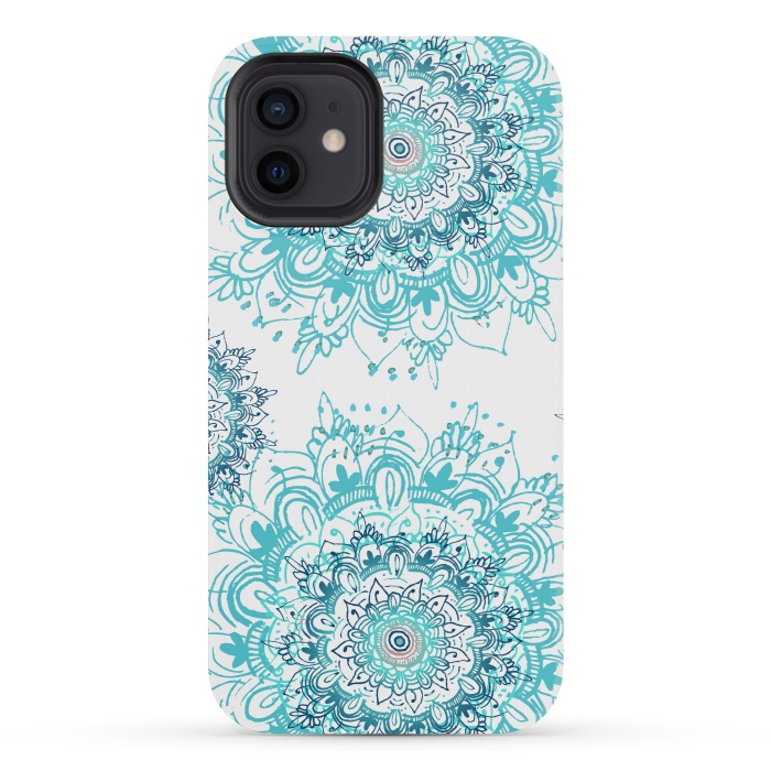 iPhone 12 mini StrongFit Natures Florals  by Rose Halsey
