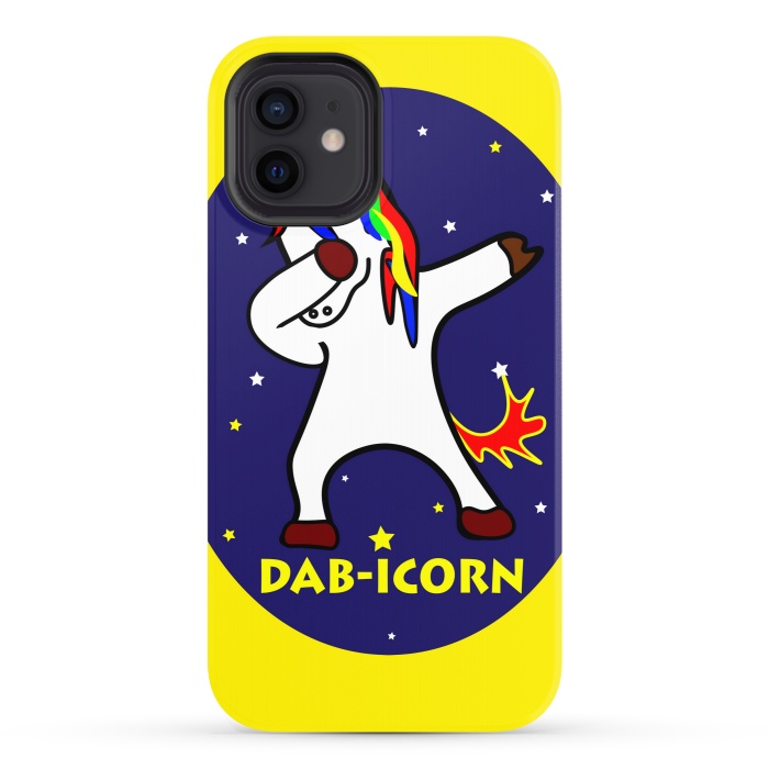 iPhone 12 StrongFit dab-icorn by MALLIKA