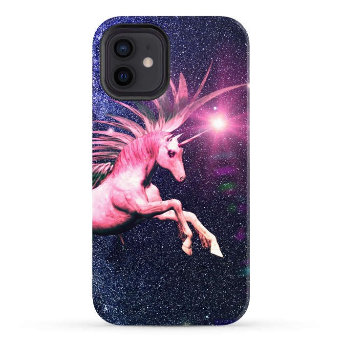 iPhone 12 StrongFit Unicorn Blast by Gringoface Designs
