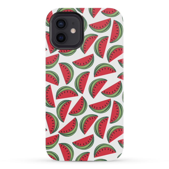 iPhone 12 mini StrongFit Watermelon by Dunia Nalu