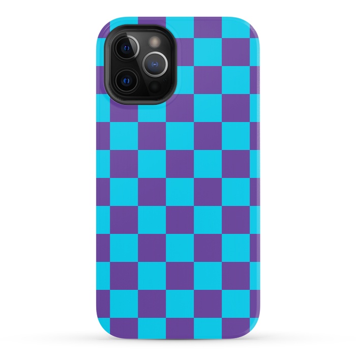iPhone 12 Pro StrongFit Checkered Pattern III by Art Design Works