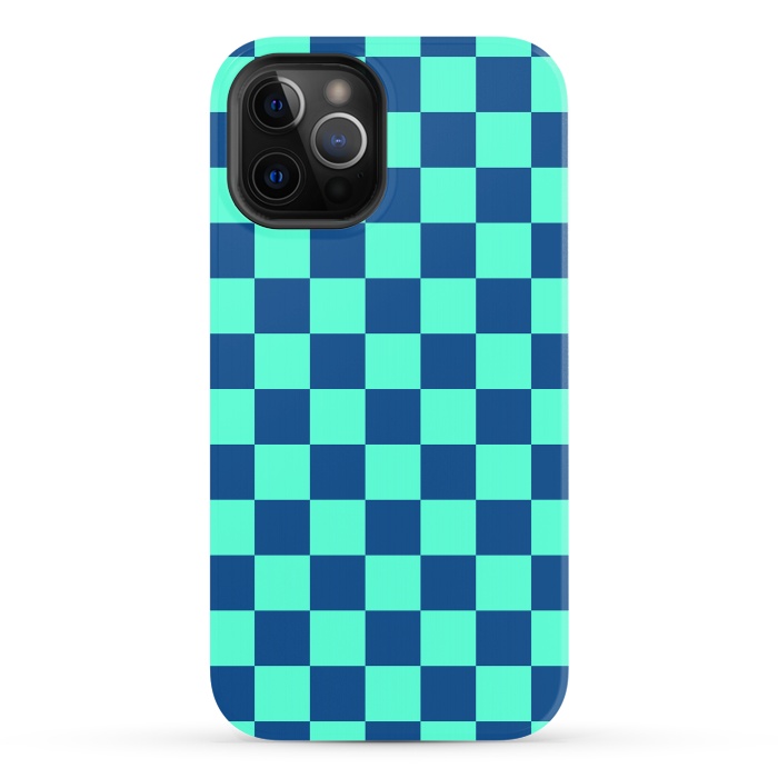 iPhone 12 Pro StrongFit Checkered Pattern VI by Art Design Works