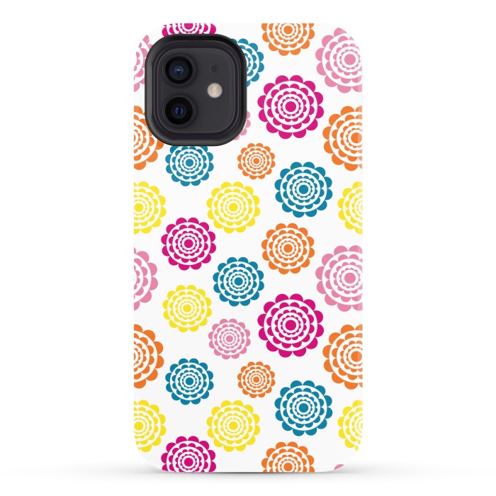 iPhone 12 StrongFit Bright Flowers by Martina