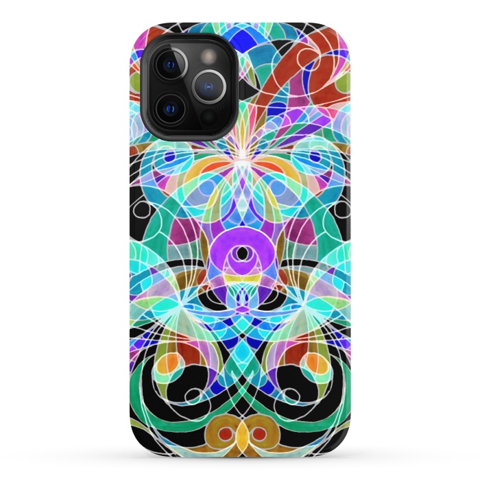 iPhone 12 Pro StrongFit Ethnic Style G11 by Medusa GraphicArt
