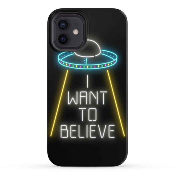 iPhone 12 StrongFit I want to believe by Laura Nagel