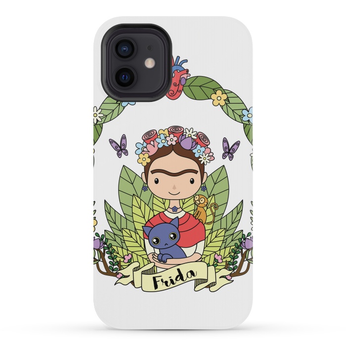 iPhone 12 mini StrongFit Frida by Laura Nagel