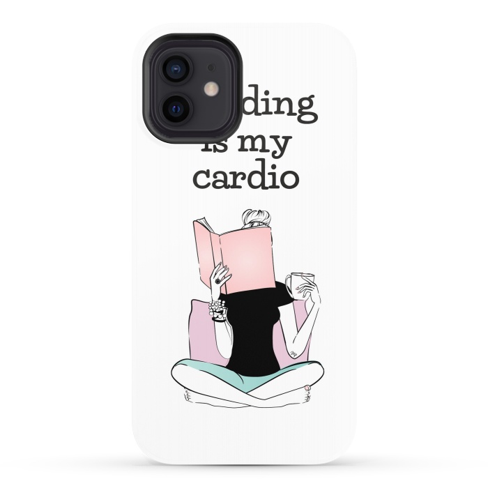 iPhone 12 StrongFit Reading is my cardio by Martina