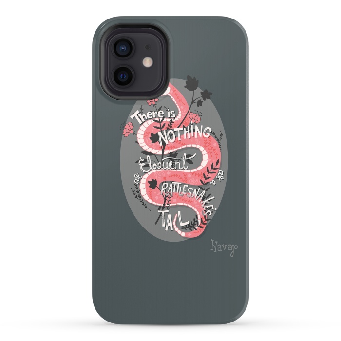 iPhone 12 StrongFit There is nothing as eloquent as a rattlesnake's tail by Jelena Obradovic