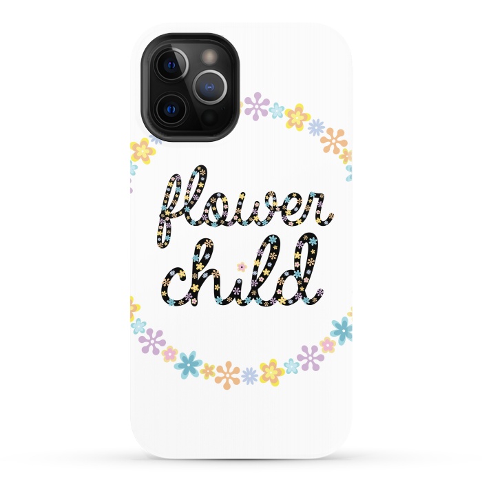 iPhone 12 Pro StrongFit Flower child by Laura Nagel