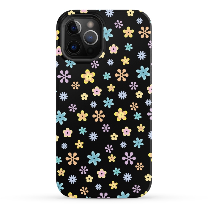 iPhone 12 Pro StrongFit Flowers by Laura Nagel