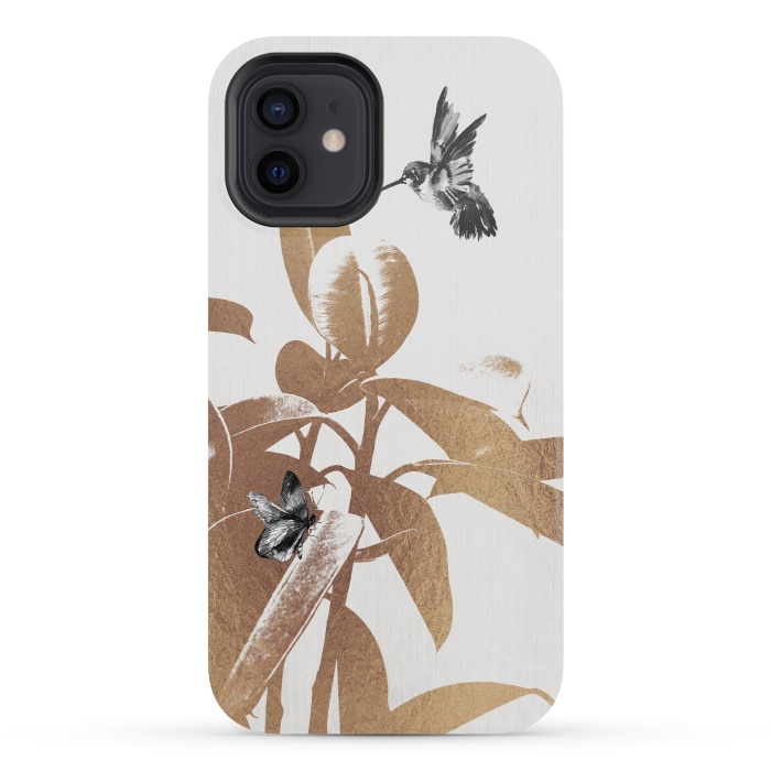 iPhone 12 mini StrongFit Fluttering Nature III by ''CVogiatzi.