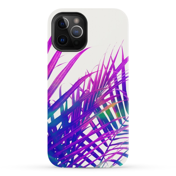 iPhone 12 Pro StrongFit Colorful Palm by Uma Prabhakar Gokhale