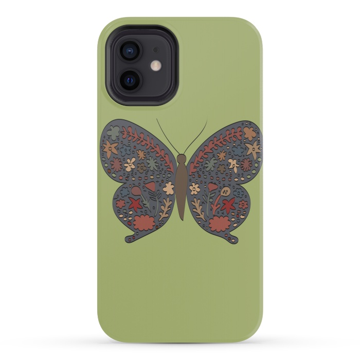 iPhone 12 mini StrongFit Butterfly by Merveilleux Clement