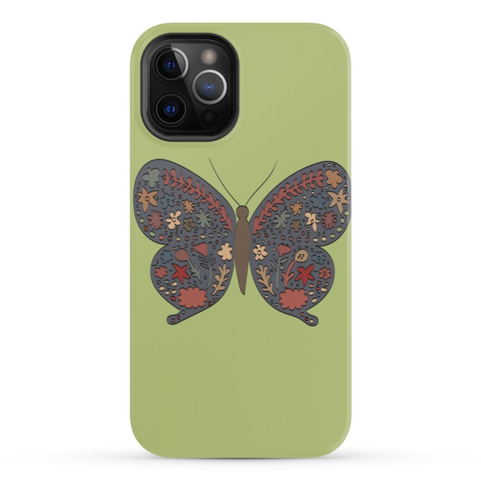 iPhone 12 Pro StrongFit Butterfly by Merveilleux Clement
