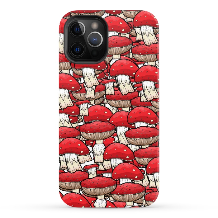 iPhone 12 Pro StrongFit The red mushrooms by Steve Wade (Swade)