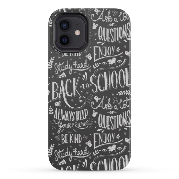 iPhone 12 mini StrongFit Back to school by Jelena Obradovic