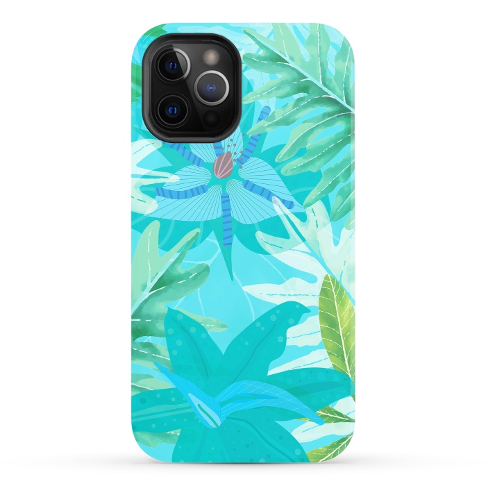 iPhone 12 Pro StrongFit Eve's blue Aroma Garden by  Utart