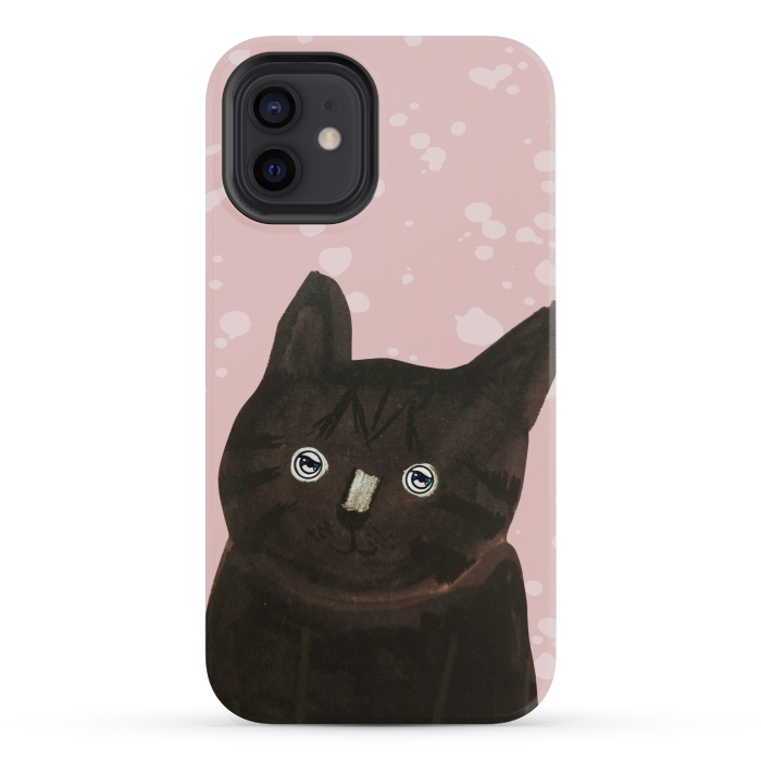 iPhone 12 mini StrongFit LOVELY KITTY by Michael Cheung