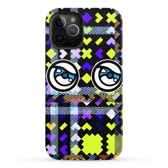 iPhone 12 Pro StrongFit Modern Tartans by Michael Cheung