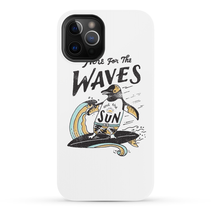 iPhone 12 Pro StrongFit The Waves by Tatak Waskitho